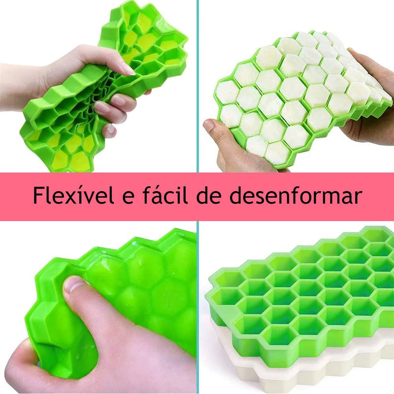 Forma de silicone - diversas cores